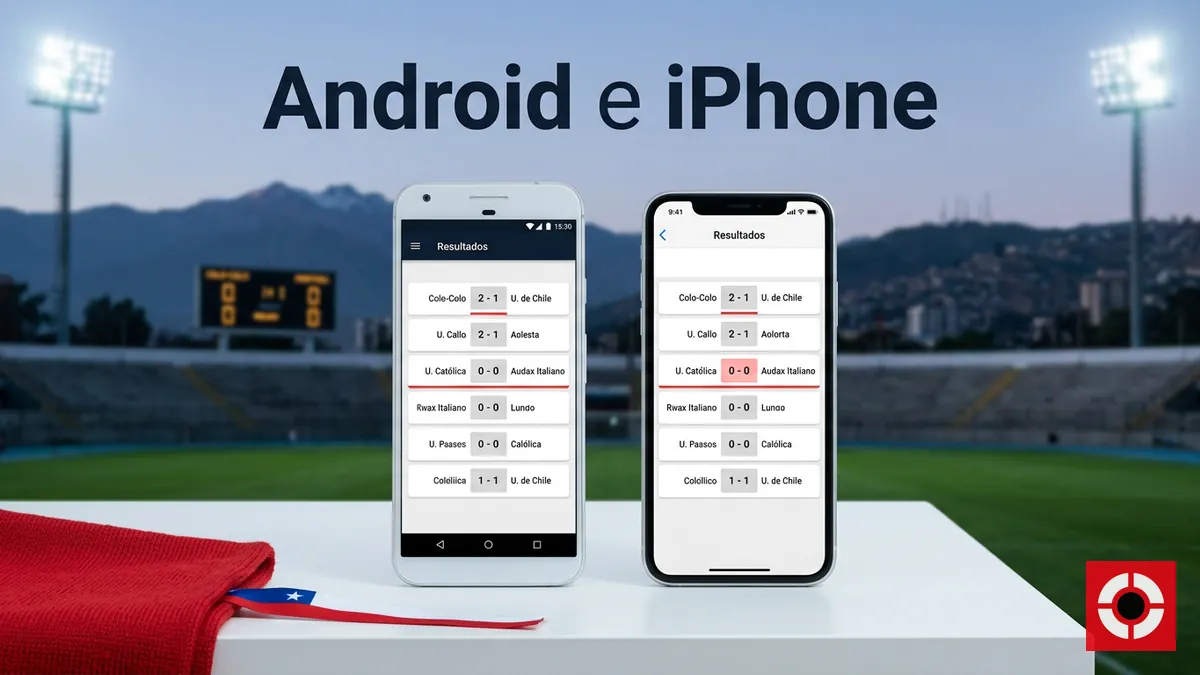 Dos teléfonos, Android e iPhone, con la app de Supermatch para apuestas deportivas