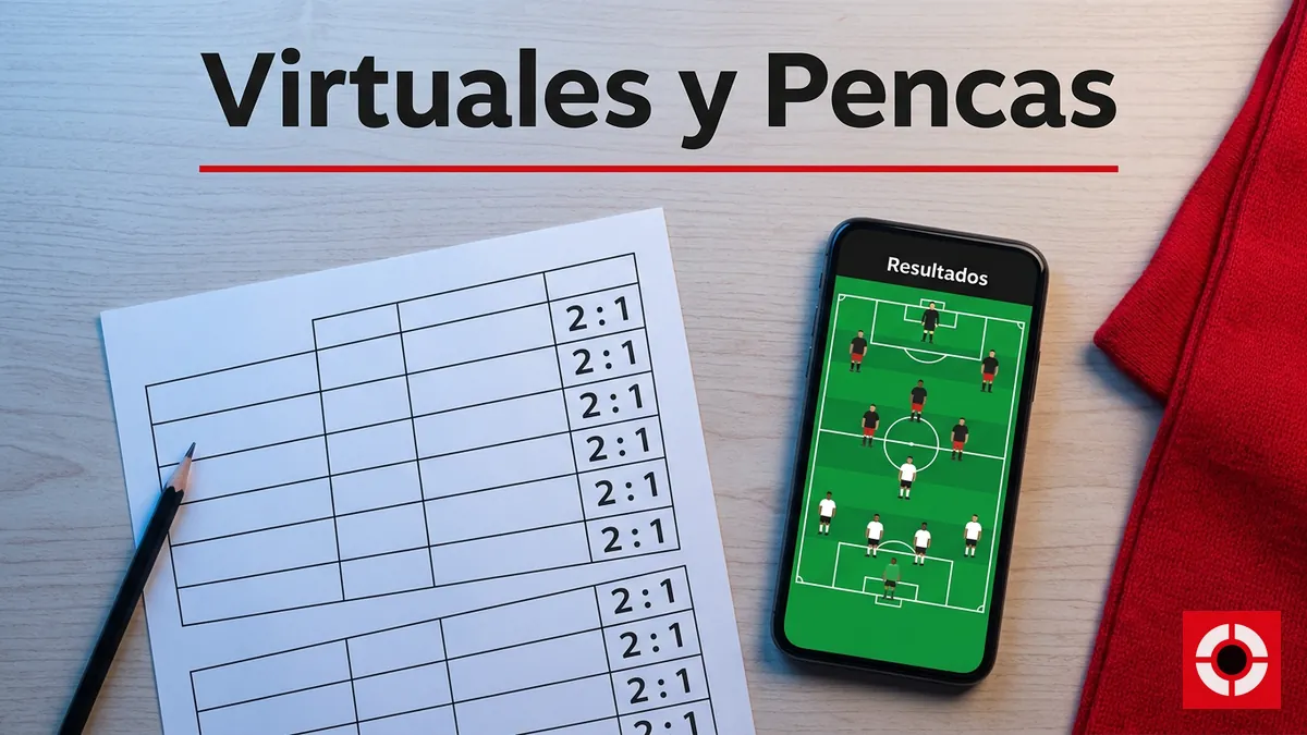 Penca de pronósticos y fútbol virtual en el teléfono, apuestas deportivas de Supermatch