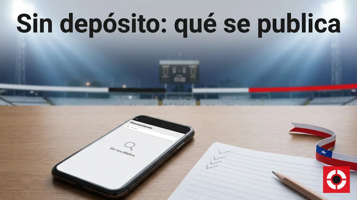Supermatch: pantalla de promociones en el teléfono y libreta con lista de verificación