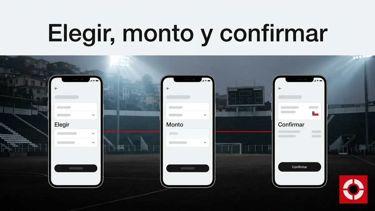 Pasos para apostar en Supermatch: elegir, indicar el monto y confirmar el cupón