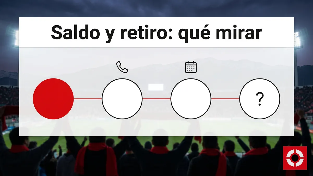 Línea de tiempo sobre qué saldo se puede retirar en Supermatch